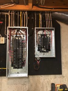 Electrical panel after upgrade